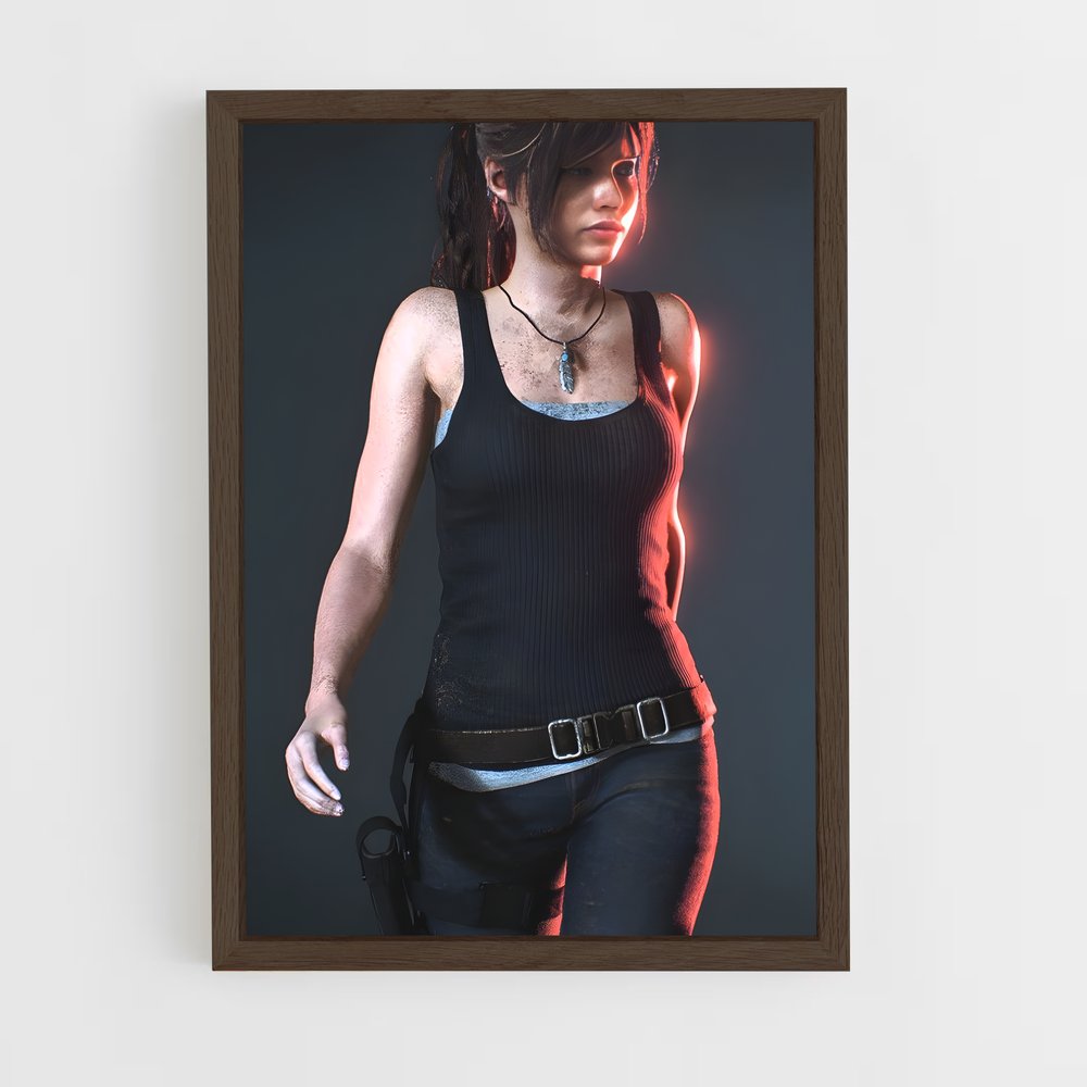 Poster Claire au Tombeau des Ténèbres – affiche Resident Evil (vue 5)